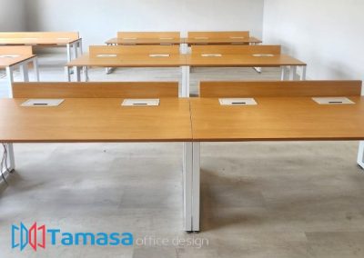 Mobiliario educativo modular diseñado para aulas del Colegio Alemán Humboldt en Samborondón